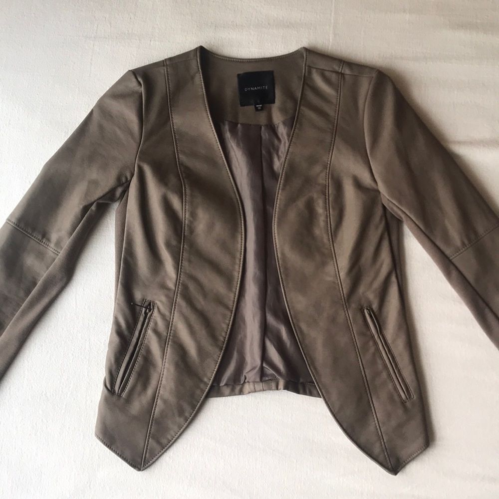 Tan Leather Jacket